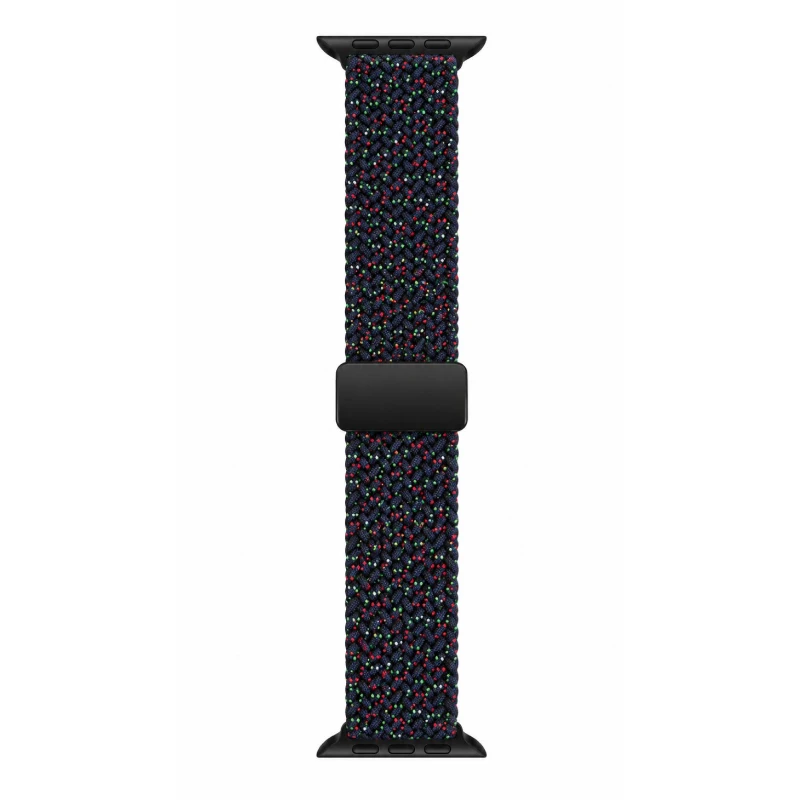 بند مدل Loop-Mag مناسب برای اپل واچ  Apple Watch مشکی خالدار سایز 44/45/49 میلی متری
