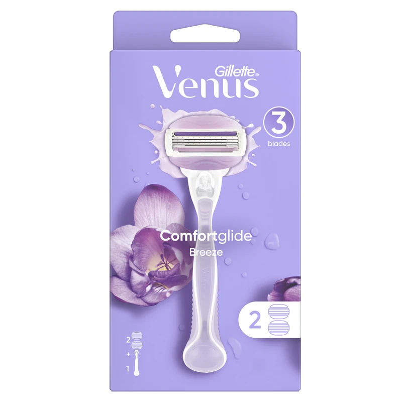 خود تراش ژیلت Gillette مدل Venus Comfortglide Breeze
