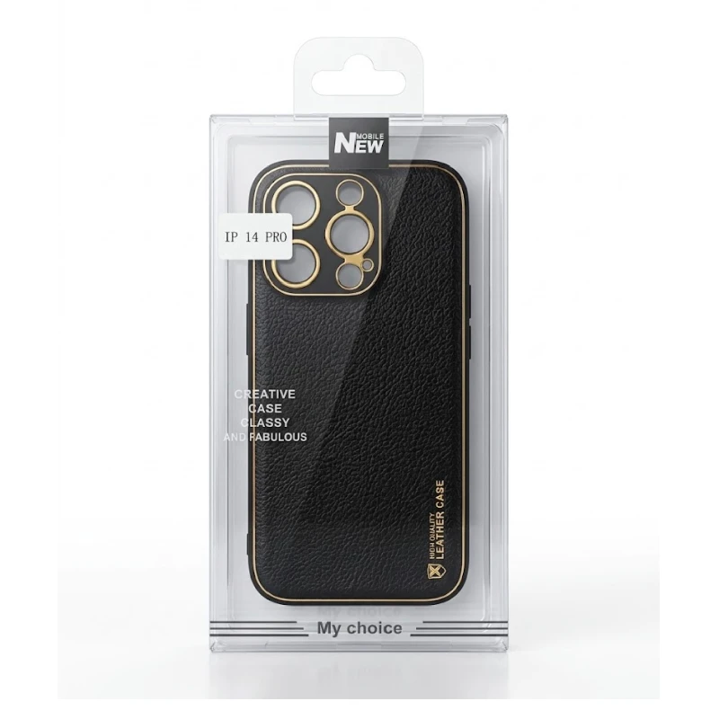 کاور گوشی Leather case مدل چرمی کناسب گوشی اپل iPhone 14 pro