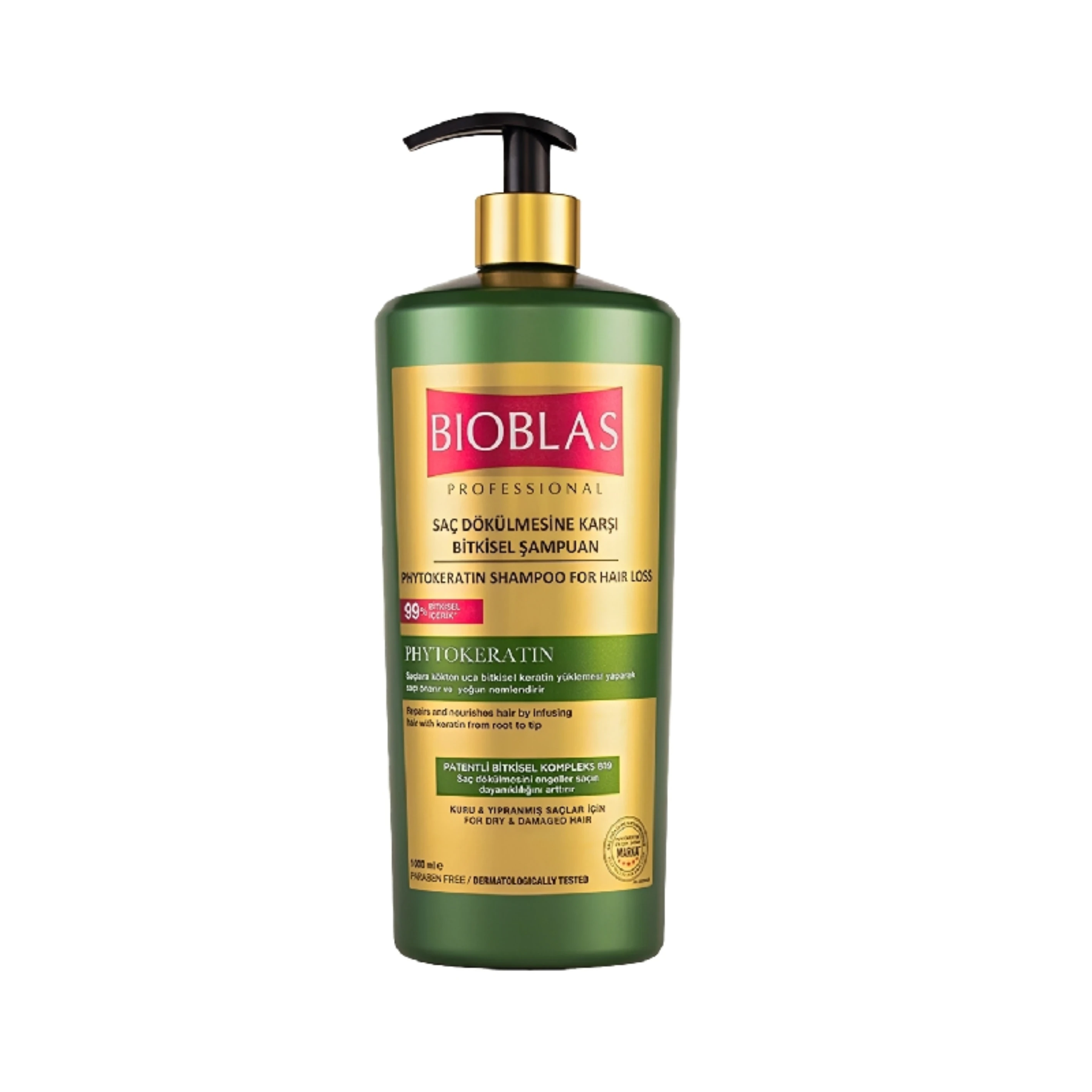 شامپو بیوبلاس Bioblas مدل فیتوکراتین Phytokeratin — تصویر ۱