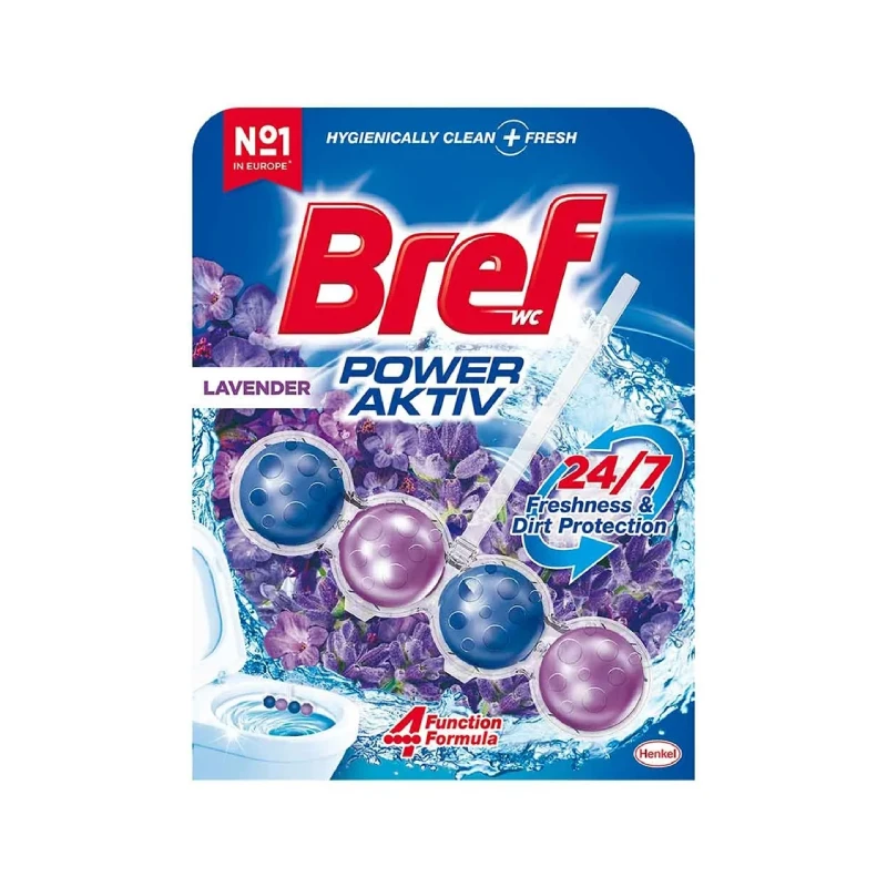 قرص خوشبو کننده توالت فرنگی برف Bref رایحه Lavender