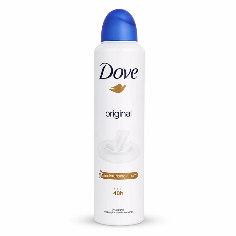 اسپری ضد تعریق ۴۸ ساعته داو Dove مدل original حجم ۲۵۰ میل