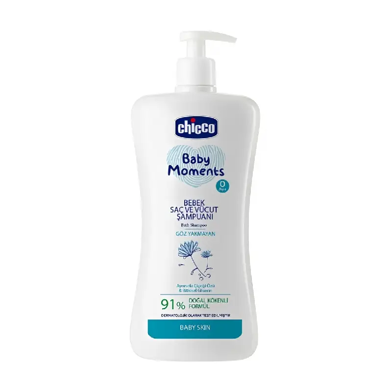 شامپو سر و بدن بچه چیکو Chicco مدل Baby Moments