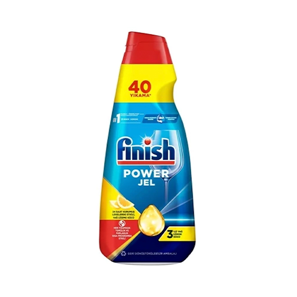 ژل ماشین ظرفشویی لیمو فینیش Finish  مدل Power Gel