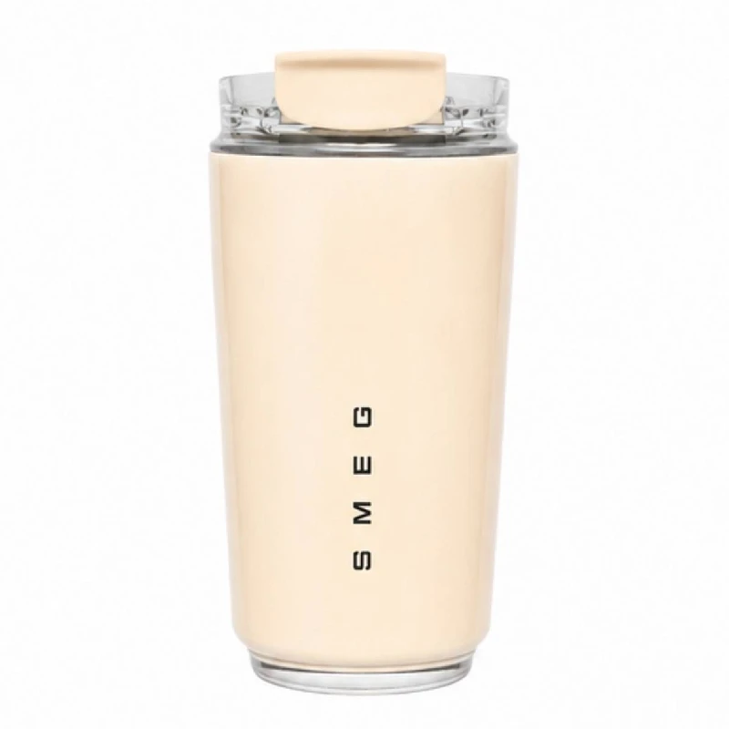 تراول ماگ اسمگ  Smeg طرح رنگ صورتی گنجایش 240 میل
