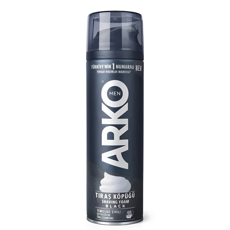 فوم اصلاح آرکو من Arko Men مدل Black Charcoal