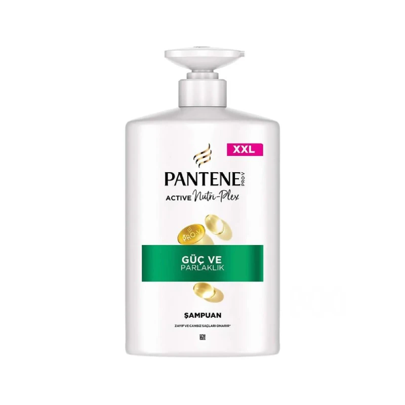 شامپو نرم‌کننده مو پنتن Pantene مدل گوج و پارلاکلیک Guc Ve Parlaklik حجم 800 میلی‌لیتر