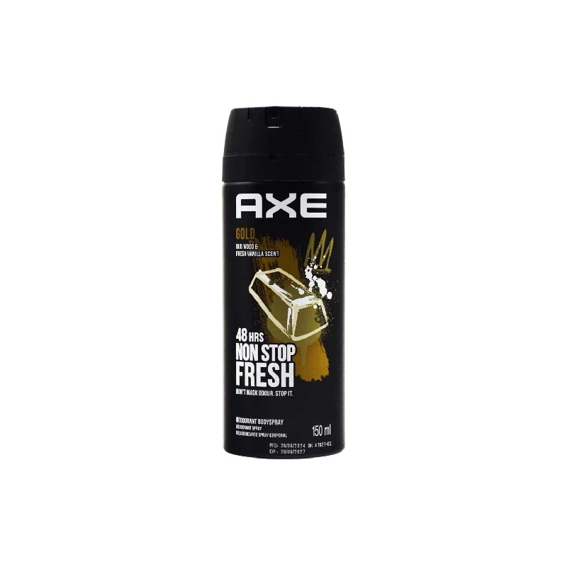 اسپری ضد تعریق  اکس Axe رایحه Gold حجم 150 میل