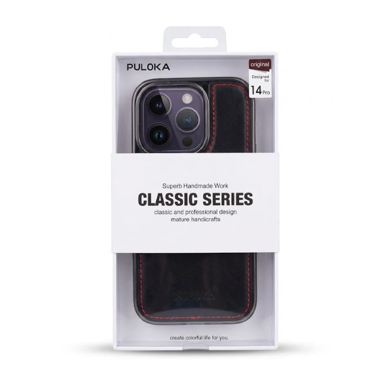 کاور پولوکا Poloka مدل کلاسیک Classic series مناسب برای گوشی اپل iPhone 14 Pro