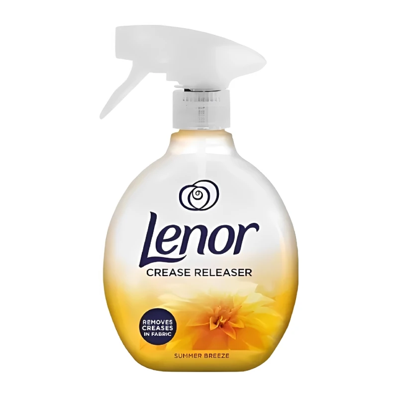 اسپری ضدچروک و اتو لنور Lenor با رایحه نسیم تابستانی — تصویر ۱