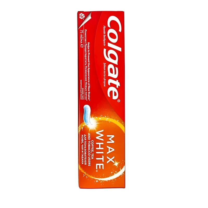 خمیر دندان کولگیت مکس وایت  Colgate Max White میلی‌لیتر 75 — تصویر ۱