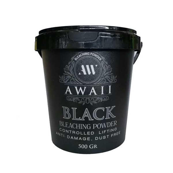 پودر دکلره آوایAwaii مدل Black وزن 500 گرم
