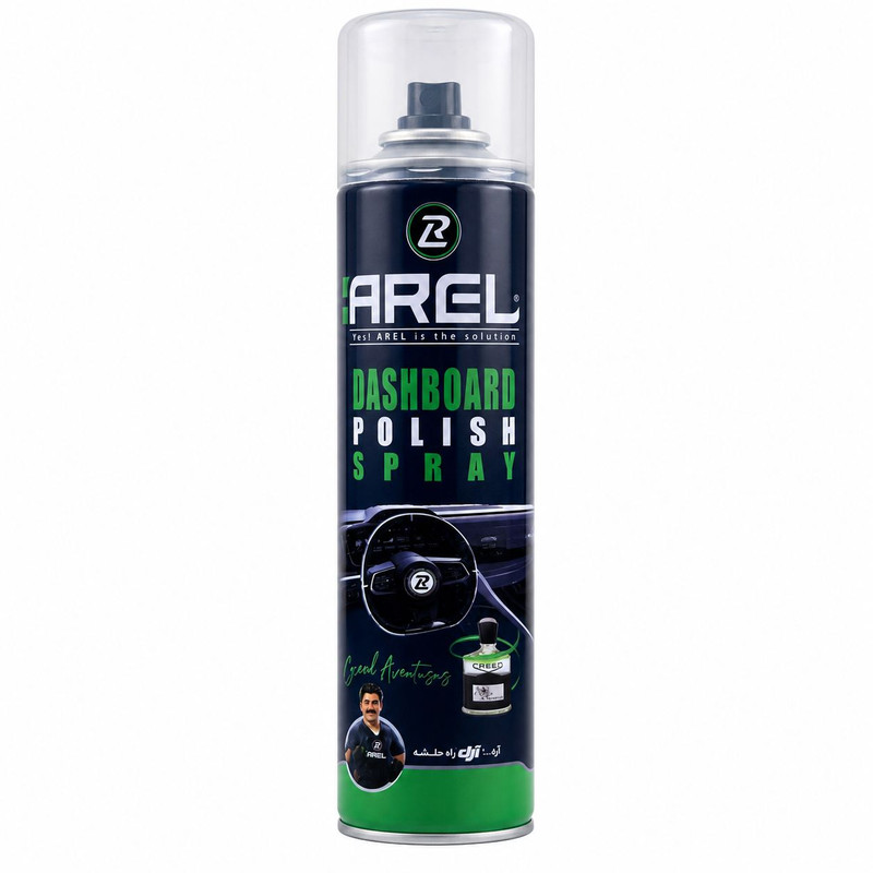 اسپری پولیش داشبورد خودرو آرل مدل Polish Creed Aventus حجم 300 میلی لیتر