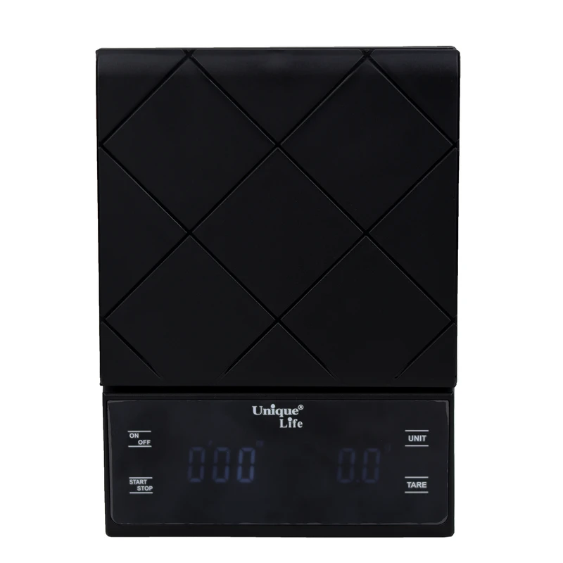 اسکیل دیجیتال تایمردار قهوه unique life مدل 0003