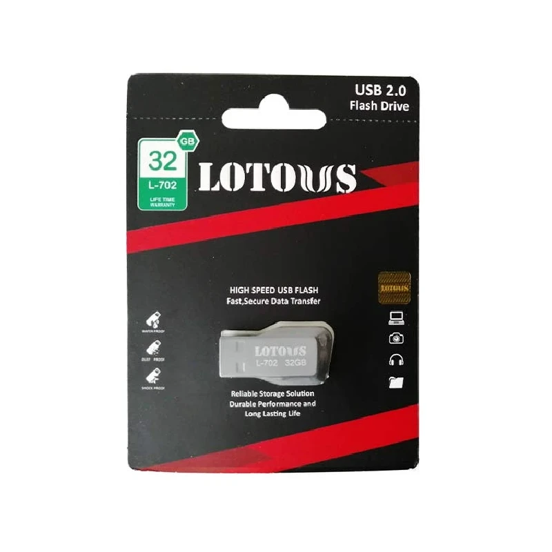 فلش مموری لوتوس مدل L-702 ظرفیت 32 گیگابایت