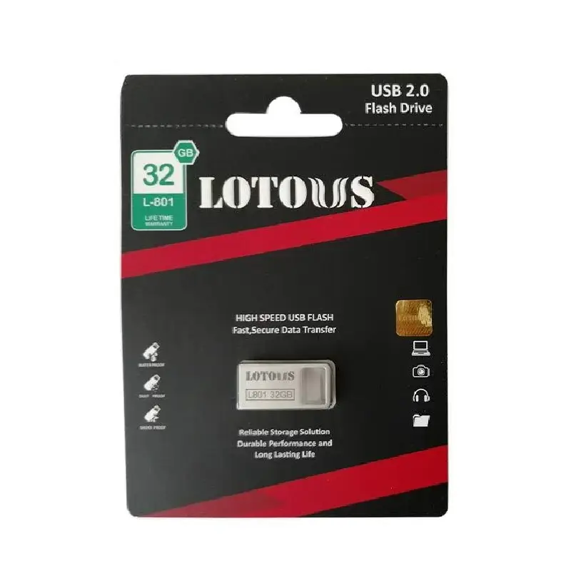 فلش مموری لوتوس مدل L-801 ظرفیت 32 گیگابایت