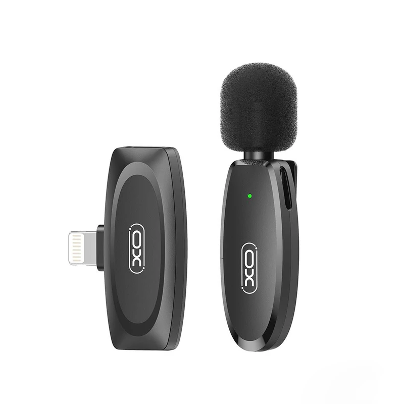 میکرفون یقه ای بی سیم لایتینگ ایکس او XO مدل MKF08B مخصوص آیفون