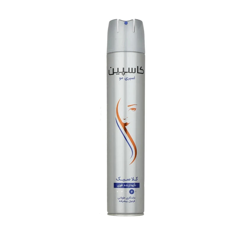 اسپری حالت دهنده مو کاسپین Caspian مدل Hair Spray حجم 500 میلی لیتر