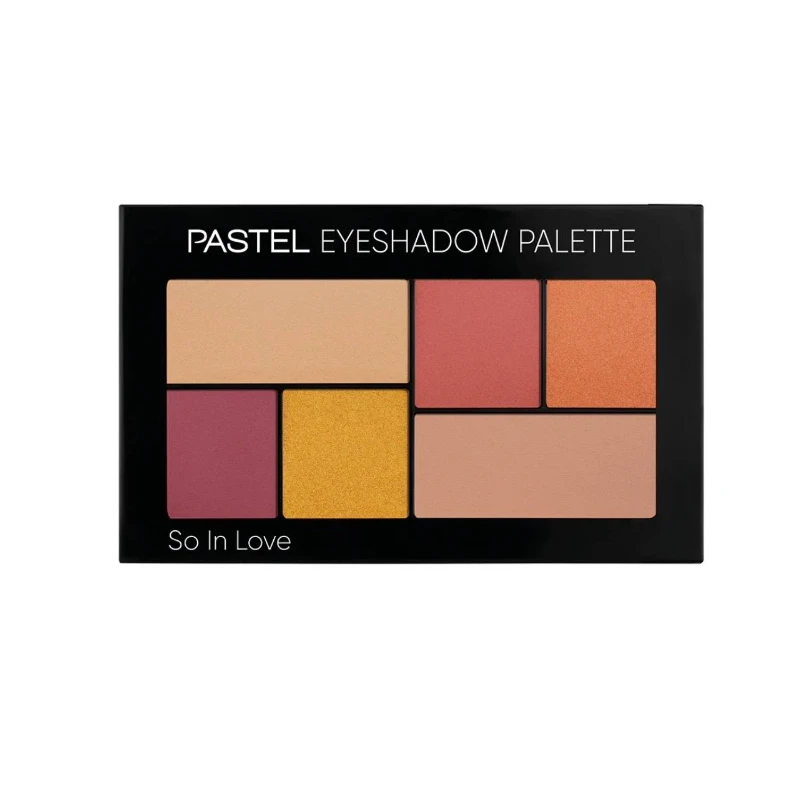 پالت سایه چشم پاستل Pastel مدل So in Love شماره 206 6 رنگ